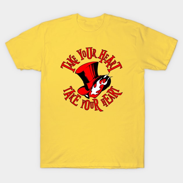 Phantom Hat Persona 5 T-Shirt by cInox